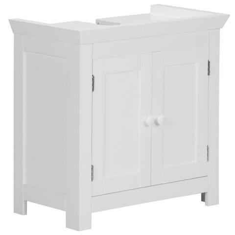 Waschbeckenunterschrank in Weiß - 57x30x56 (LxBxH)