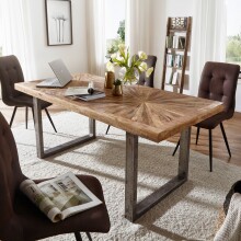 Esstisch in Braun - 100x200x76 (LxBxH)