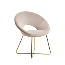 Esszimmerstuhl in Beige - 60x57x83 (LxBxH)