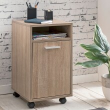 Rollcontainer in Braun - 33x38x60cm (LxBxH)