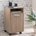 Rollcontainer in Braun - 33x38x60cm (LxBxH)