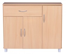 Sideboard in Braun - 90x30x75cm (LxBxH)