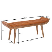 Sitzbank - 125cm (L)