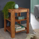 Standregal in Braun - 44x44x60 (LxBxH)