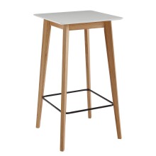 Bartisch in Weiß - 60x60x110 (LxBxH)