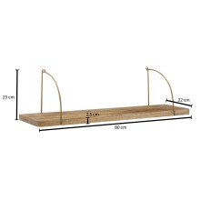 Wandregal - 80cm (L)