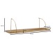 Wandregal - 80cm (L)