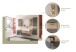 Hängeschrank >Mason< in nox oak/basalt grau - 37x77x24cm (BxHxT)