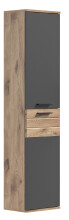 Hochschrank >Mason< in nox oak/basalt grau -...