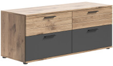 TV-Board >Mason< in nox oak/basalt grau -...
