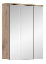 Spiegelschrank >Mason< in nox oak/spiegelglas -...