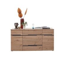 Sideboard >Meagan< in Artisan Eiche - 165x82x44cm...