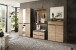 Garderobenschrank >Meagan< in Artisan Eiche - 105x192x38cm (BxHxT)