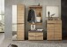 Schuhschrank >Meagan< in Artisan Eiche - 80x107x38cm (BxHxT)