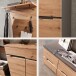 Garderoben-Set >Meagan< in Artisan Eiche - 255x192x38cm (BxHxT)
