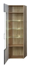 Wohnwand >Sidonia< in Eiche Altholz - 340x208x52cm (BxHxT)