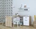 Beistellschrank >Alwernia< in Sonoma-Eiche - 144x74.1x50cm (BxHxT)
