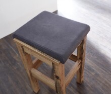 Barhocker >Pina< in Alpine Lodge Nachbildung - 38x71x36cm (BxHxT)