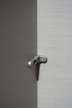 Dreh-/Schwebetürenschrank >Stockholm I< (B/H/T: 272x210x65 cm) in braun