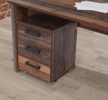 Regalwagen >Celon< in Old Wood Vintage -...