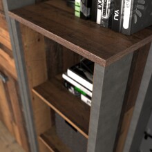 Ablageelement >Celon< in Old Wood Vintage - 46x115x41.6cm (BxHxT)