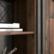 Ablageelement >Celon< in Old Wood Vintage - 86x220.7x41.6cm (BxHxT)