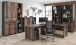 Aktenschrank >Celon< in Old Wood Vintage - 86x115x41.6cm (BxHxT)