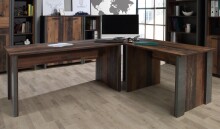 Arbeitstisch >Celon< in Old Wood Vintage -...