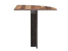 Arbeitstisch >Celon< in Old Wood Vintage - 103/153/70x73.5x70cm (BxHxT)