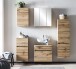 Hängeschrank >Villach< (B/H/T: 40x64x20 cm) in wotaneiche - 40x64x20 (BxHxT)