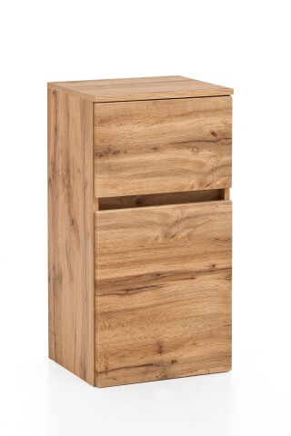 Waschbeckenunterschrank >Villach< (B/H/T: 40x79x35 cm) in wotaneiche aus MDF