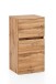 Waschbeckenunterschrank >Villach< (B/H/T: 40x79x35 cm) in wotaneiche aus MDF