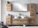 Waschbeckenunterschrank >Villach< (B/H/T: 40x79x35 cm) in wotaneiche aus MDF