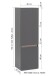 Midischrank >Villach< (B/H/T: 40x130x35 cm) in wotaneiche - 40x130x35 (BxHxT)
