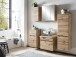 Midischrank >Villach< (B/H/T: 40x130x35 cm) in wotaneiche - 40x130x35 (BxHxT)
