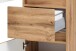 Seitenschrank >Villach< (B/H/T: 40x180x35 cm) in wotaneiche - 40x180x35 (BxHxT)
