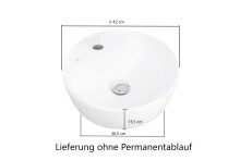 Waschtisch-Set >Villach< (B/H/T: 61x41x47 cm) in matt grau - 61x41x47 (BxHxT)