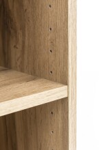 Hängeschrank >Kaprun< (B/H/T: 30x64x20 cm) in wotaneiche - 30x64x20 (BxHxT)
