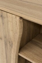 Hängeschrank >Kaprun< (B/H/T: 60x64x20 cm) in wotaneiche - 60x64x20 (BxHxT)