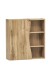 Hängeschrank >Kaprun< (B/H/T: 60x64x20 cm) in wotaneiche - 60x64x20 (BxHxT)
