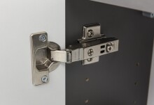 Hängeschrank >Kaprun< (B/H/T: 60x64x20 cm) in graphit aus MDF - 60x64x20 (BxHxT)