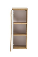 Waschbeckenunterschrank >Kaprun< (B/H/T: 37x79x35 cm) in wotaneiche aus MDF