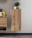 Waschbeckenunterschrank >Kaprun< (B/H/T: 37x79x35 cm) in wotaneiche aus MDF