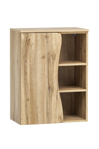 Waschbeckenunterschrank >Kaprun< (B/H/T: 60x79x35 cm) in wotaneiche aus MDF