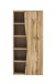 Midischrank >Kaprun< (B/H/T: 60x130x35 cm) in wotaneiche - 60x130x35 (BxHxT)