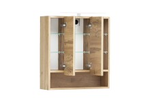 Badezimmerspiegelschrank >Kaprun< (B/H/T: 60x64x20...