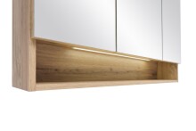 Badezimmerspiegelschrank >Kaprun< (B/H/T: 60x64x20 cm) in wotaneiche