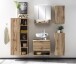 Badezimmerspiegelschrank >Kaprun< (B/H/T: 60x64x20 cm) in wotaneiche