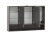 Badezimmerspiegelschrank >Kaprun< (B/H/T: 100x64x20 cm) in graphit