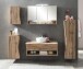 Waschtisch-Set >Kaprun< (B/H/T: 101x55x47 cm) in wotaneiche - 101x55x47 (BxHxT)
